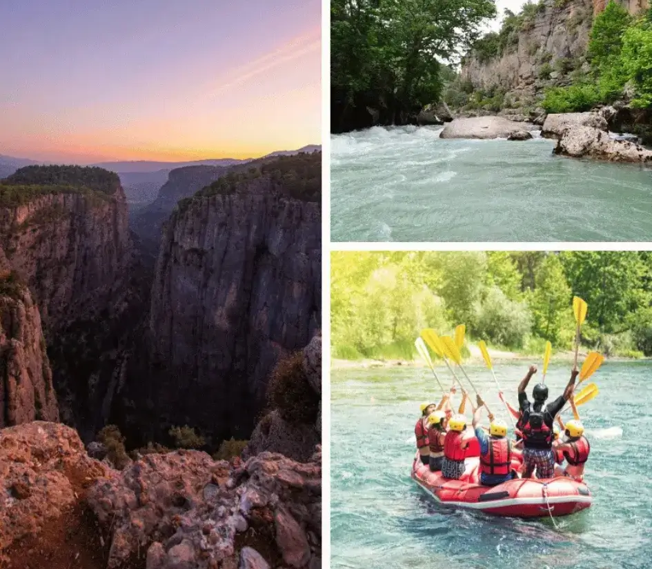 Tazı Kanion i Rafting